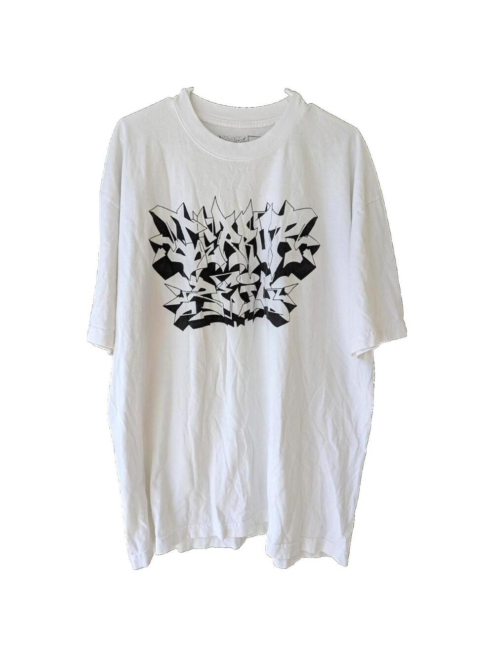 Getter Terror Reid Razor Graf XL Tee Hip Hop Simi Valley Graffiti Band Suh Dude